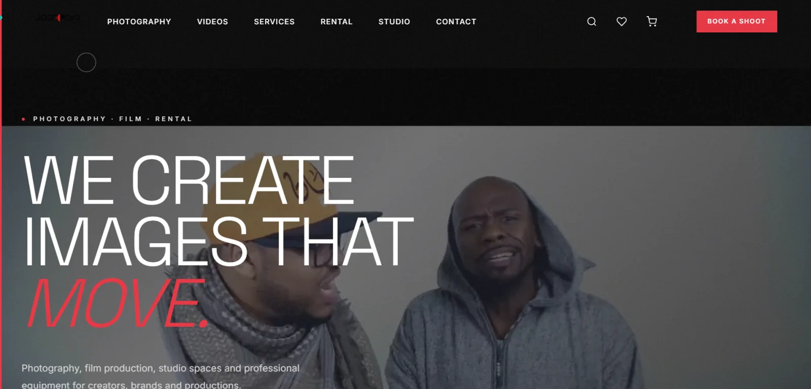 Jaan Click Media — Digital / Media Business Website Project